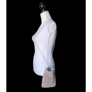 Natures Collection Copenhagen Light Pink Gwen Phonebag Sheepskin Crossbody Bag